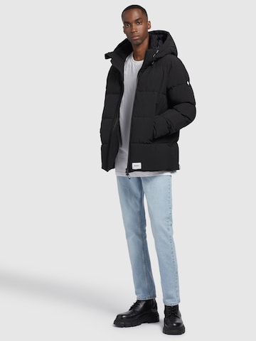 khujo Winter Jacket 'Turrel' in Black