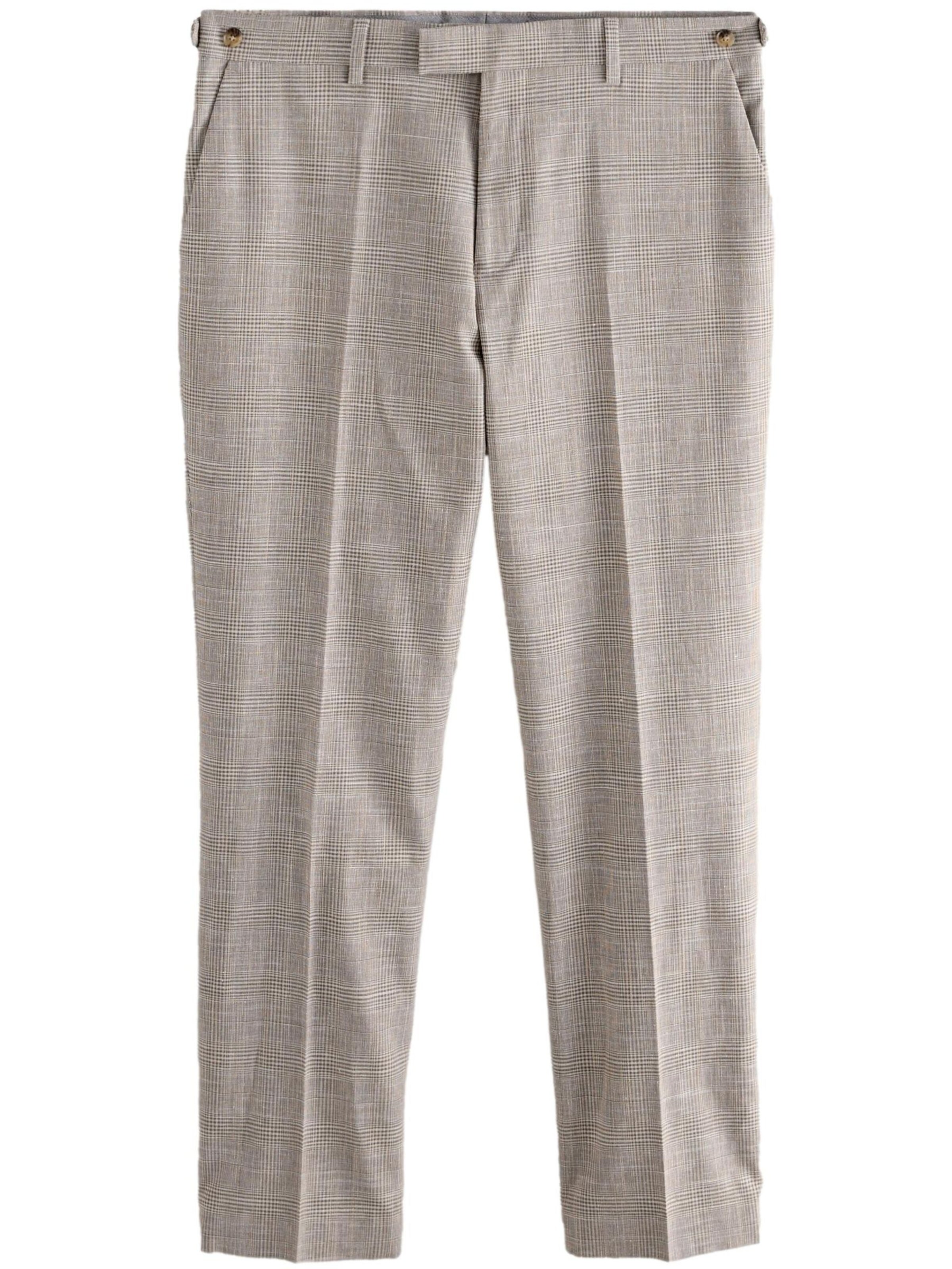 Next Slimfit Hose in Beige: Vorderseite