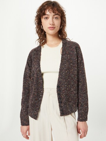 Molly BRACKEN Knit cardigan in Brown: front