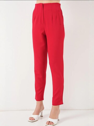 Coupe slim Pantalon à pince Bigdart en rouge