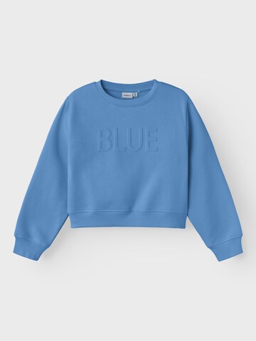 NAME IT Sweatshirt 'KALISSE' i blå