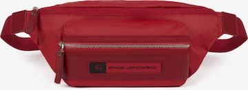 Piquadro PQ-Bios Gürteltasche Leder 33 cm in Rot: predná strana
