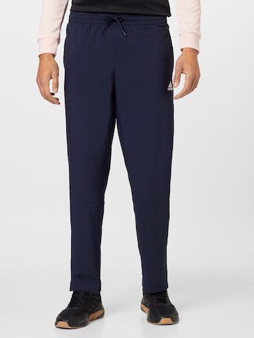 Effilé Pantalon de sport 'Essentials Stanford' ADIDAS SPORTSWEAR en bleu : devant