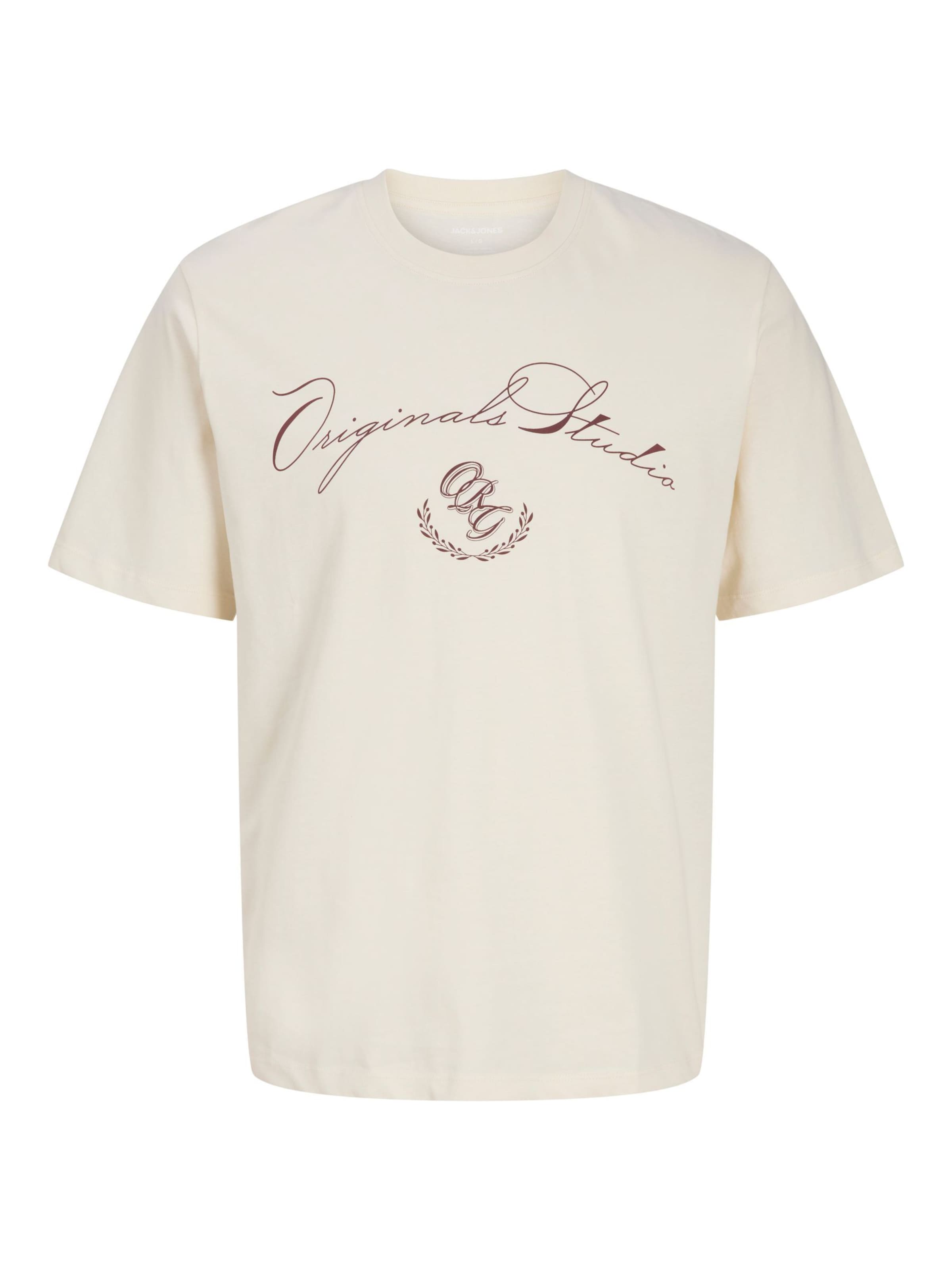JACK & JONES T-Shirt in Weiß: Vorderseite