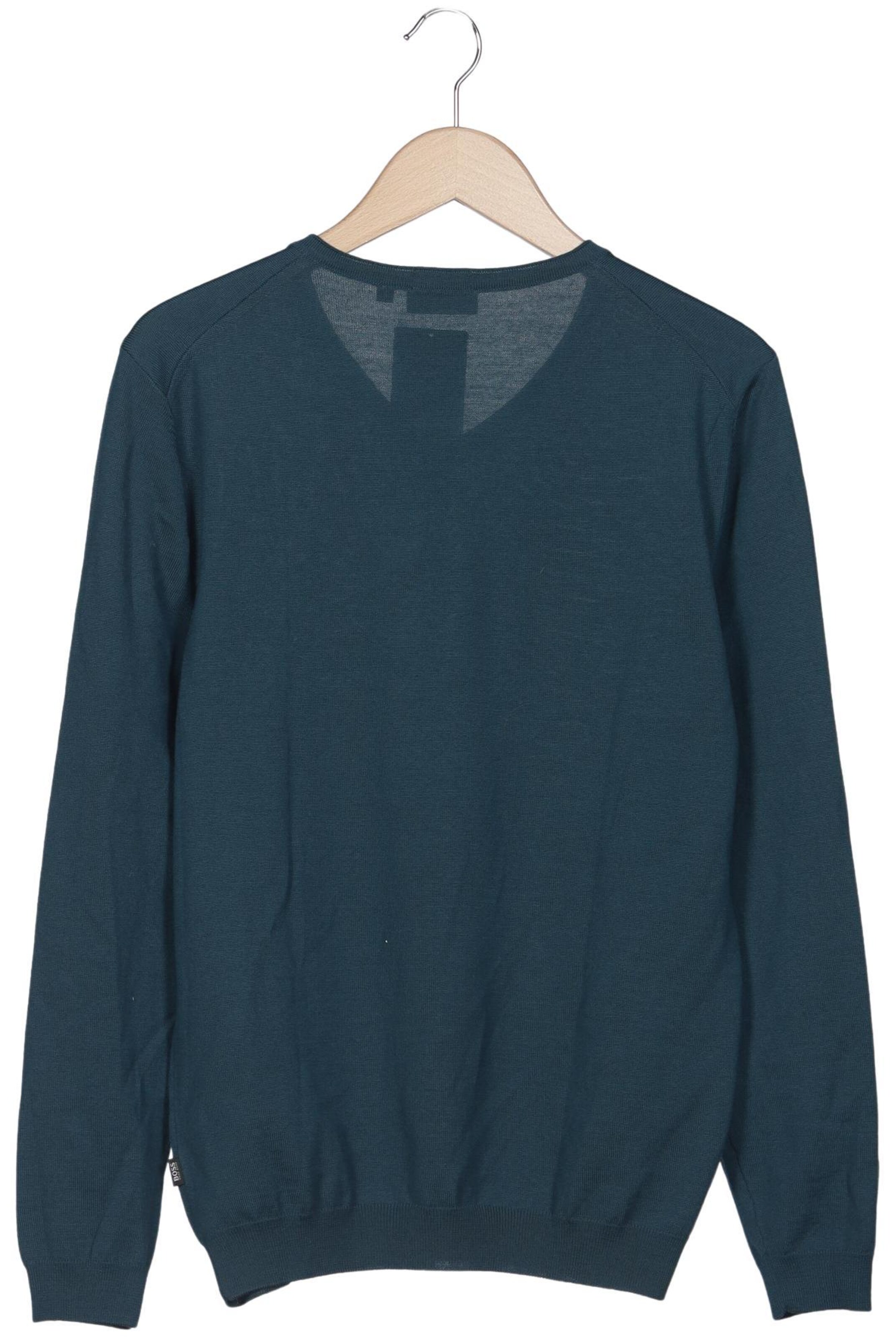 BOSS Black Pullover L in Grün