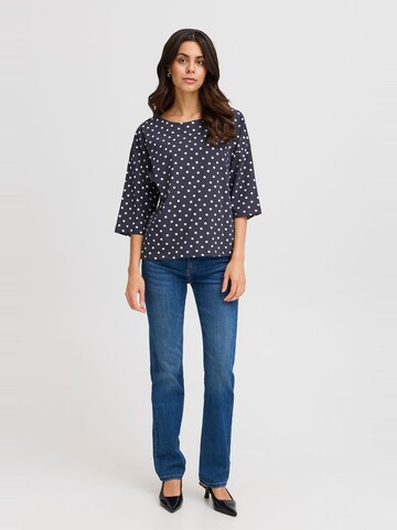 Maglietta 'FRSIVA TEE 3' di Fransa in blu