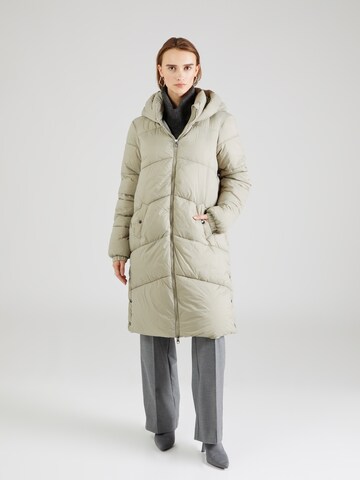 VERO MODA Wintermantel 'Uppsala' in Groen: voorkant