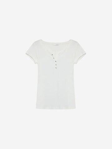 T-shirt 'T-Shirts' Dilvin en blanc