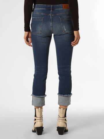 Coupe slim Jean 'Sarah' ZERRES en bleu