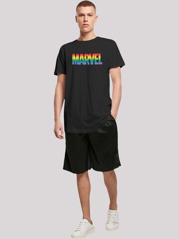 T-Shirt 'Marvel Pride' F4NT4STIC en noir