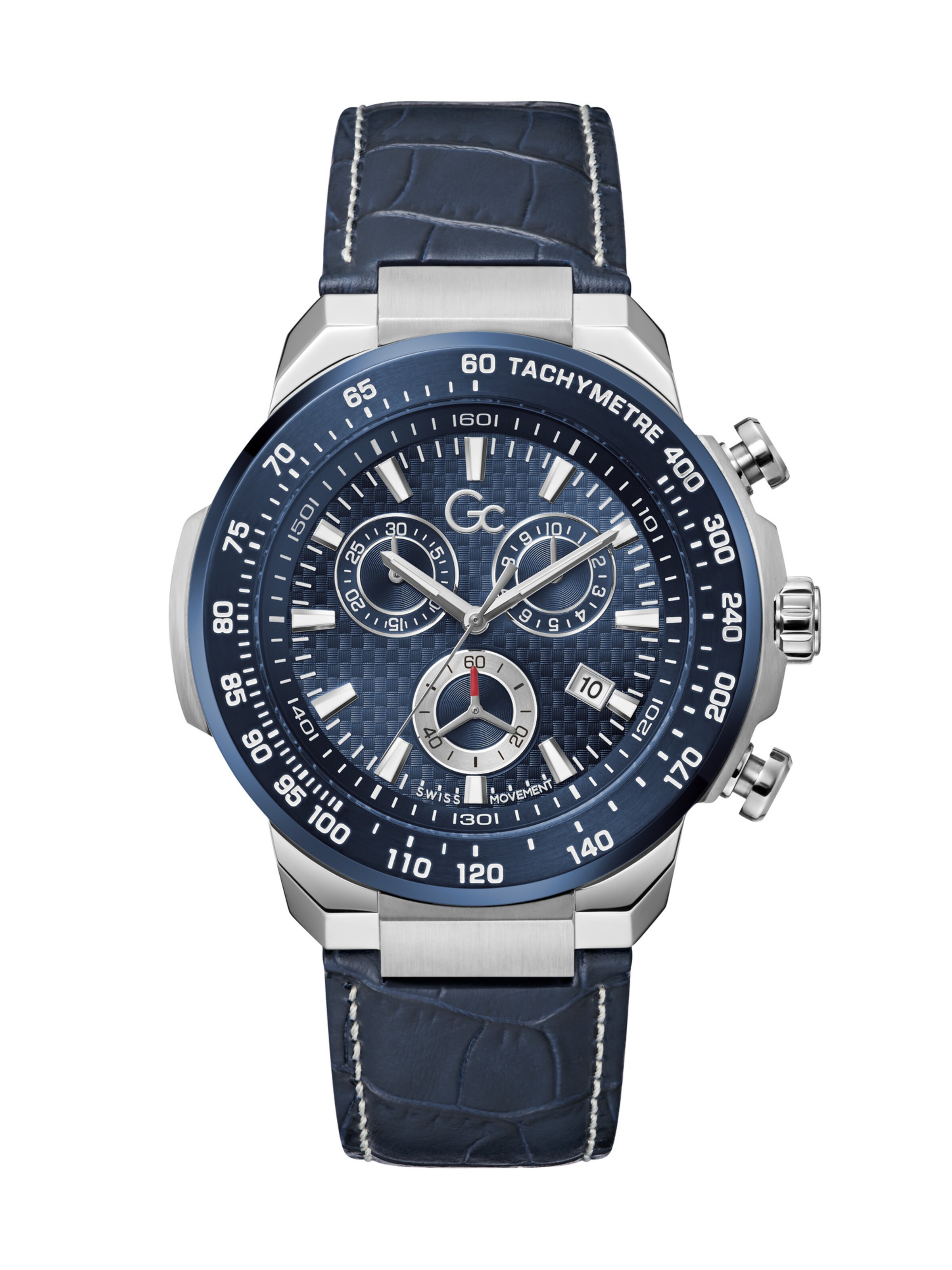 Gc Analogt ur 'First Class' i blå