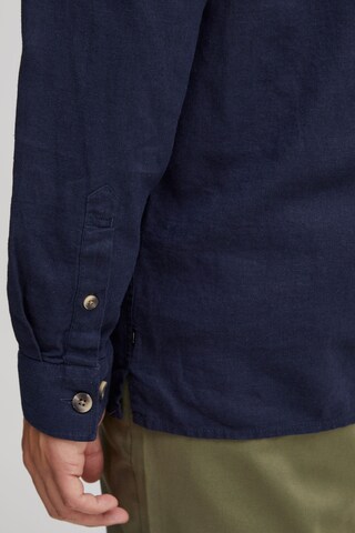 !Solid Comfort fit Button Up Shirt 'Sdalan' in Blue