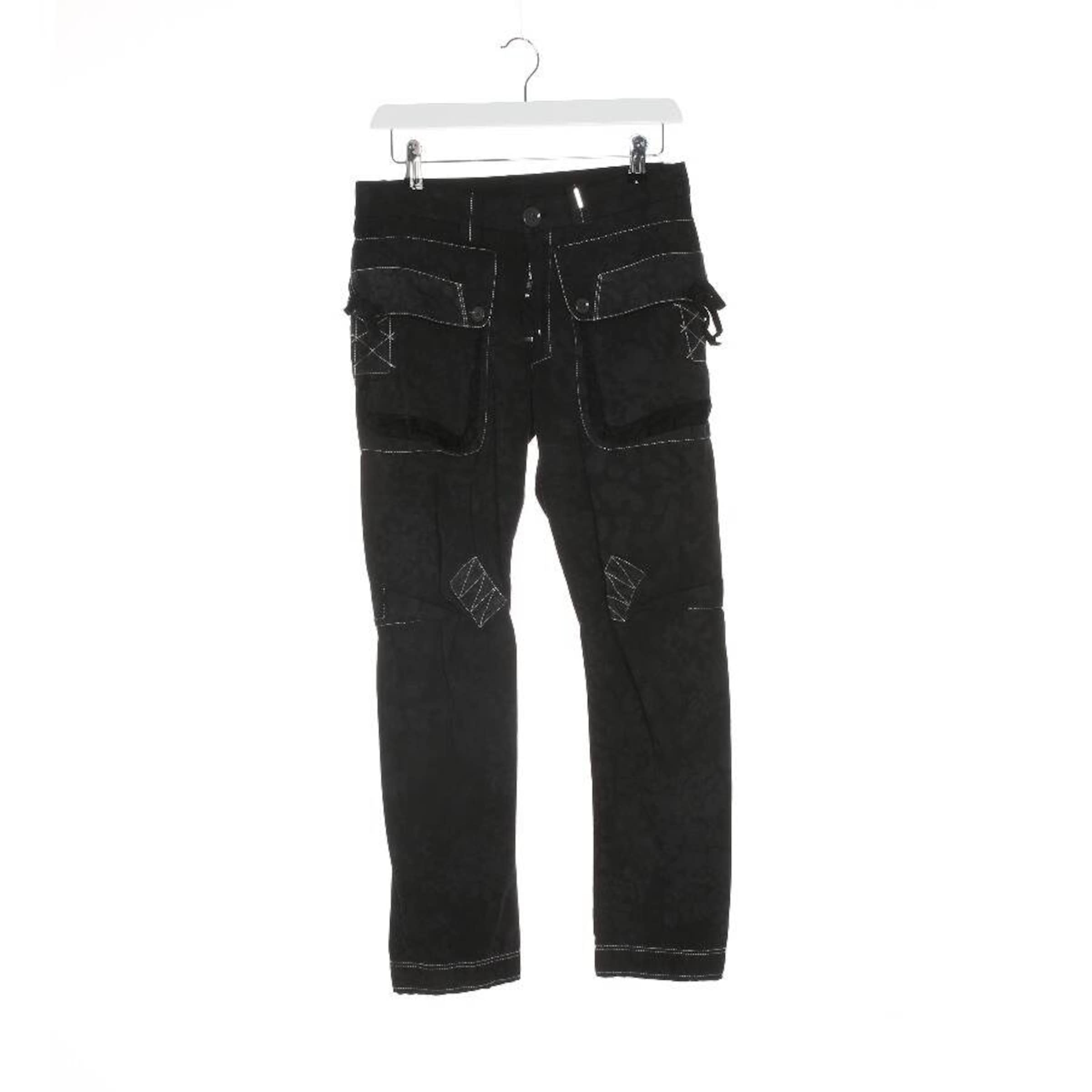 High Use Pants in XS in Black: front