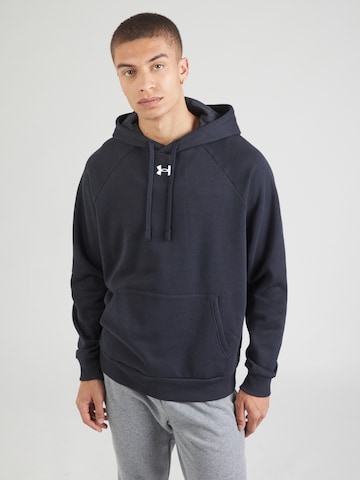 Felpa sportiva di UNDER ARMOUR in nero: frontale