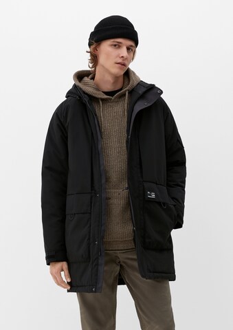 QS Winterjacke in Schwarz: predná strana