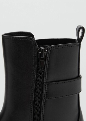 MANGO Boots 'Kondor' in Black