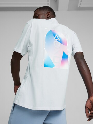 T-Shirt 'PUMA X PLAYSTATION' PUMA en bleu