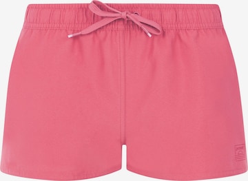 PROTEST Board shorts 'PRTEvi' in Pink: front