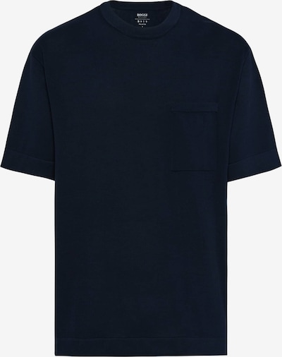 Marškinėliai iš Boggi Milano, spalva – tamsiai mėlyna jūros spalva, Prekių apžvalga