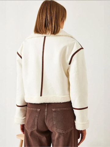Veste mi-saison Bianco Lucci en blanc