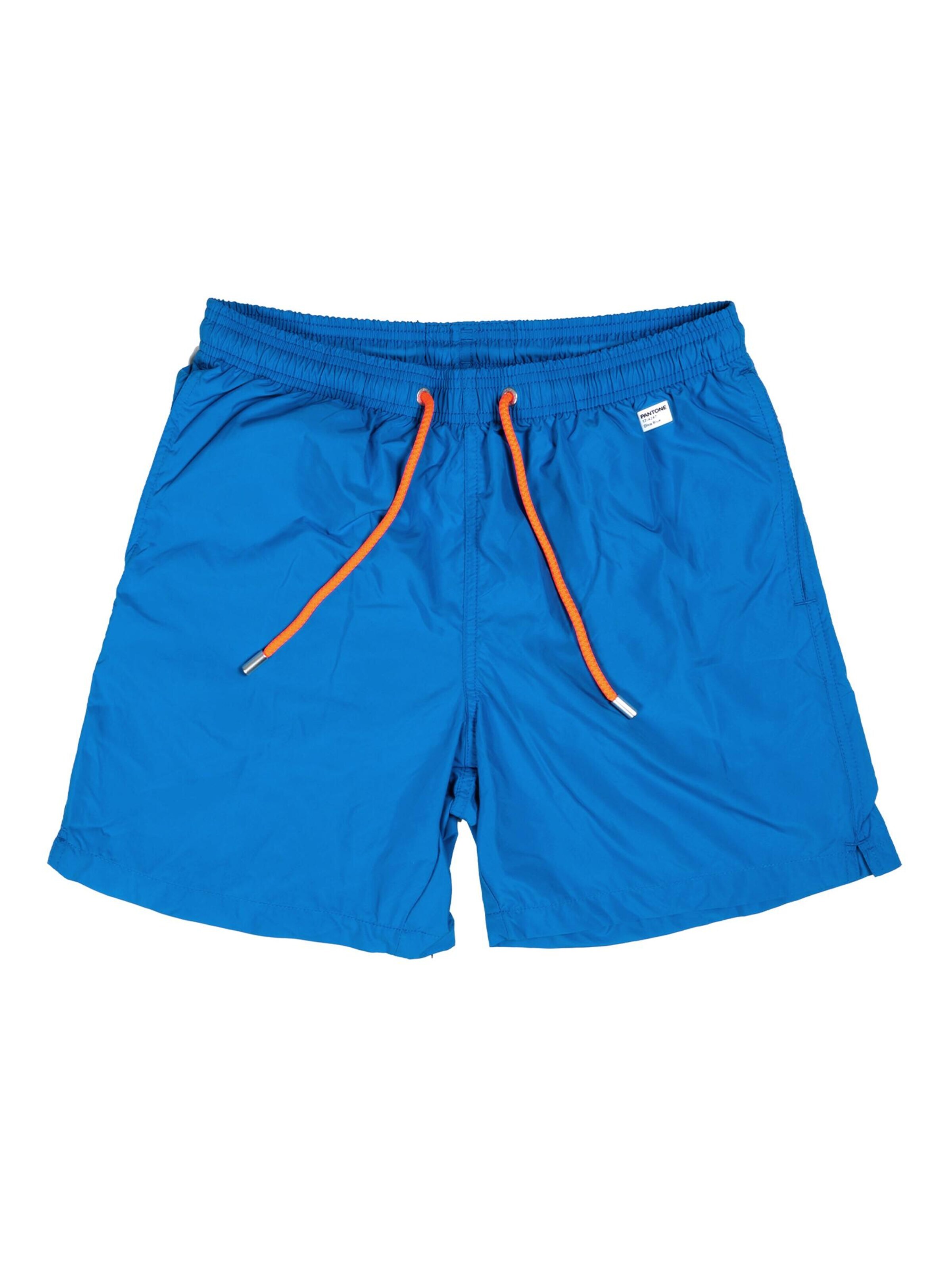 Pantaloncini da bagno di MC2 Saint Barth in blu: frontale