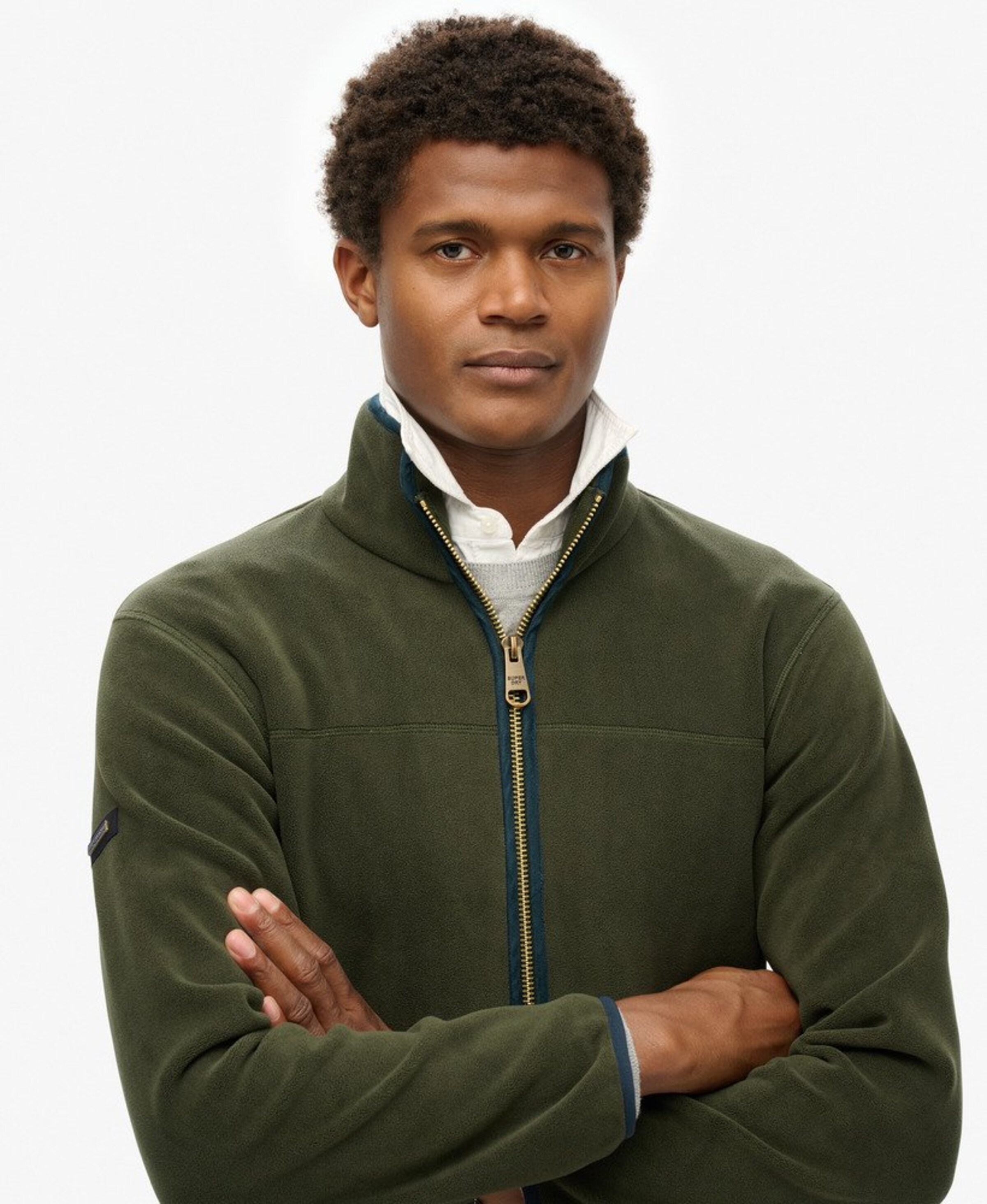 Veste en polaire 'Estate' Superdry en vert