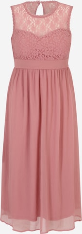 Vero Moda Petite Коктейльное платье 'MIA' в Ярко-розовый: спереди