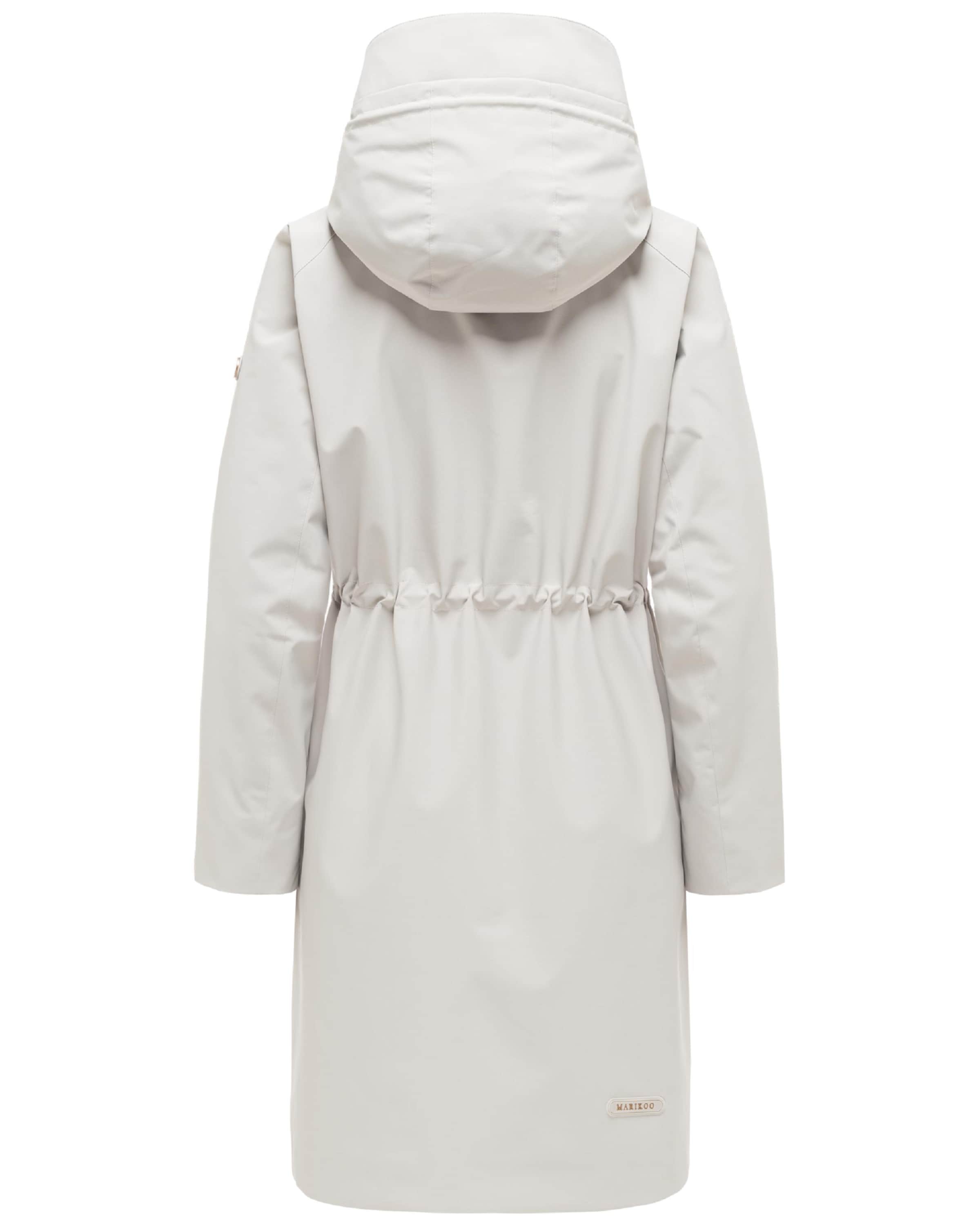 Parka mi-saison 'Zilandaa 16' MARIKOO en blanc