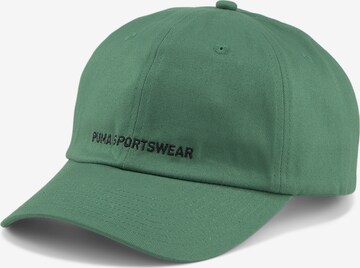 PUMA Athletic Cap in Green: front