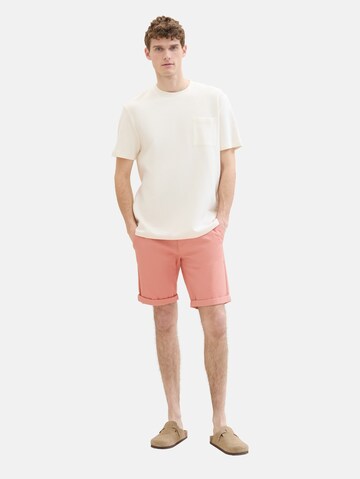 TOM TAILOR Regular Shorts in Pink