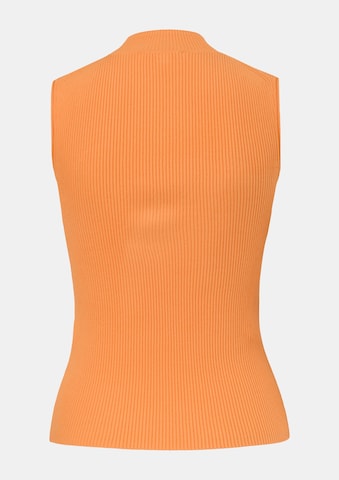 COMMA Knitted Top in Orange: back