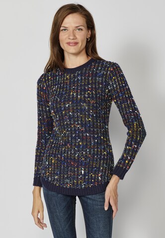 Pull-over KOROSHI en bleu