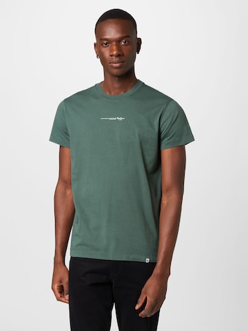 zaļš Pepe Jeans T-Krekls 'ANDREAS': no priekšpuses