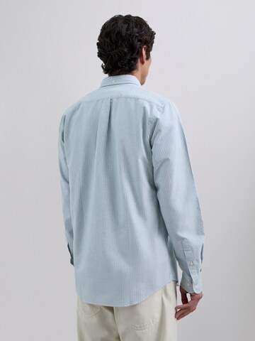 Scalpers Regular fit Button Up Shirt 'New Oxford' in Green