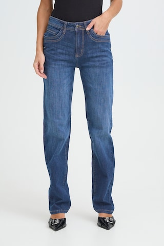 Pulz Regular Jeans 'KATJA ' in Blau: Vorderseite