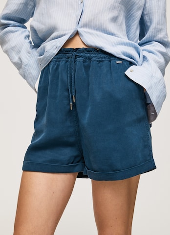 Pepe Jeans Regular Shorts 'Brigitte' in Blau