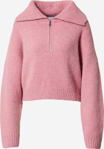 EDITED - Pullover 'Zadie' em rosa: frente