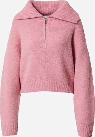 EDITED Пуловер 'Zadie' в розово: отпред