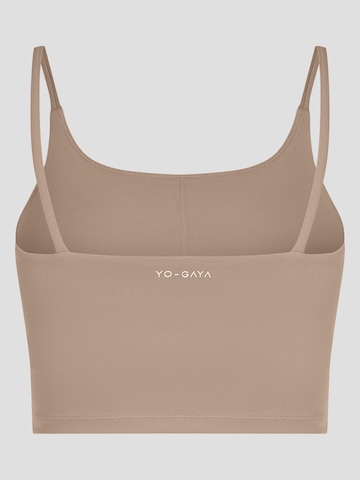 YO-GAYA Bralette Sports bra 'Sports Bra' in Beige