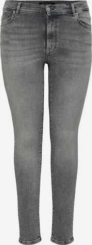 ONLY Carmakoma Skinny Jeans in Grey: front