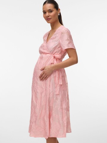 MAMALICIOUS Kleid 'MLPOLINA' in Pink