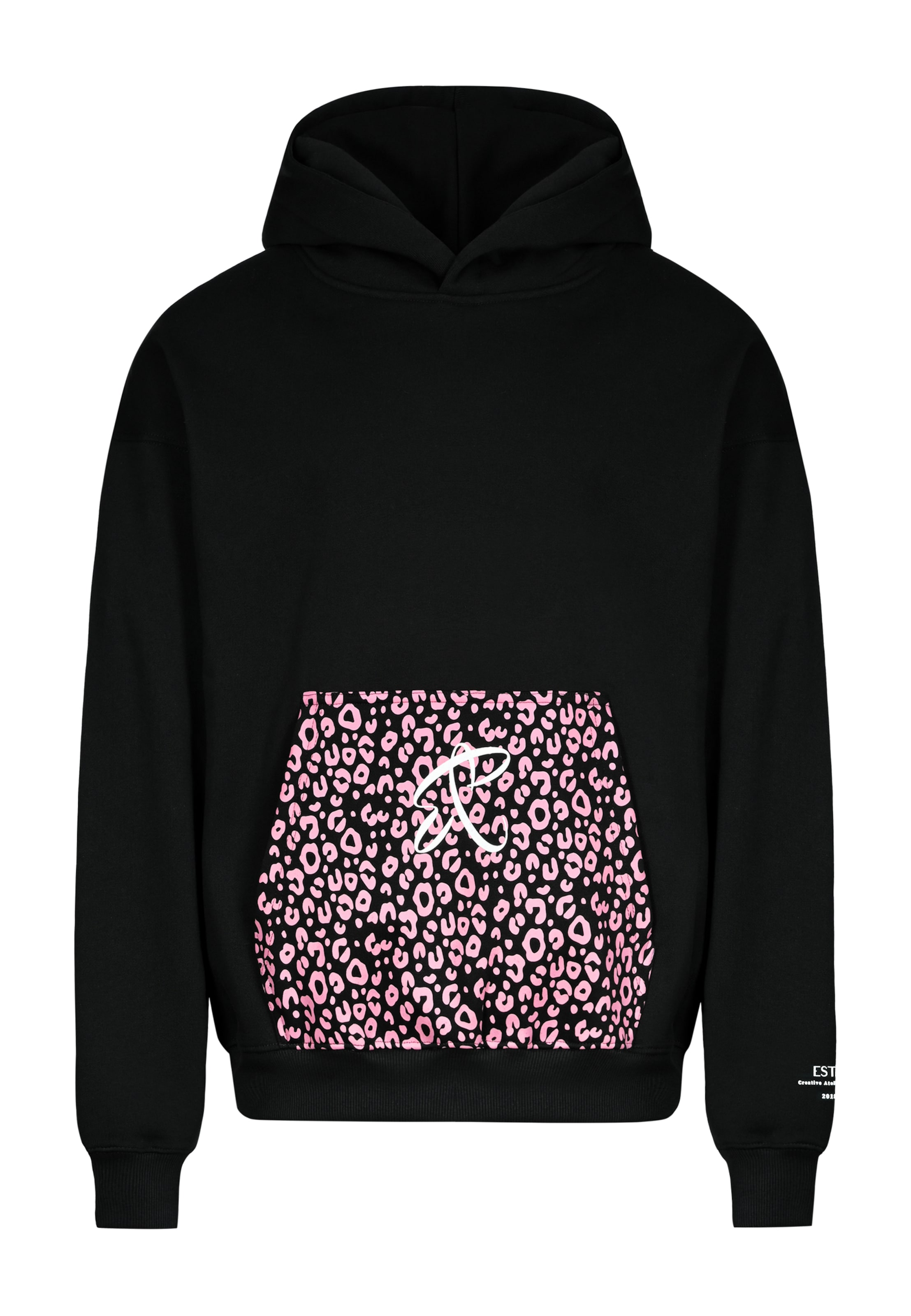 Sweat-shirt 'Leo Aesthetics' ESTEEM en noir : devant