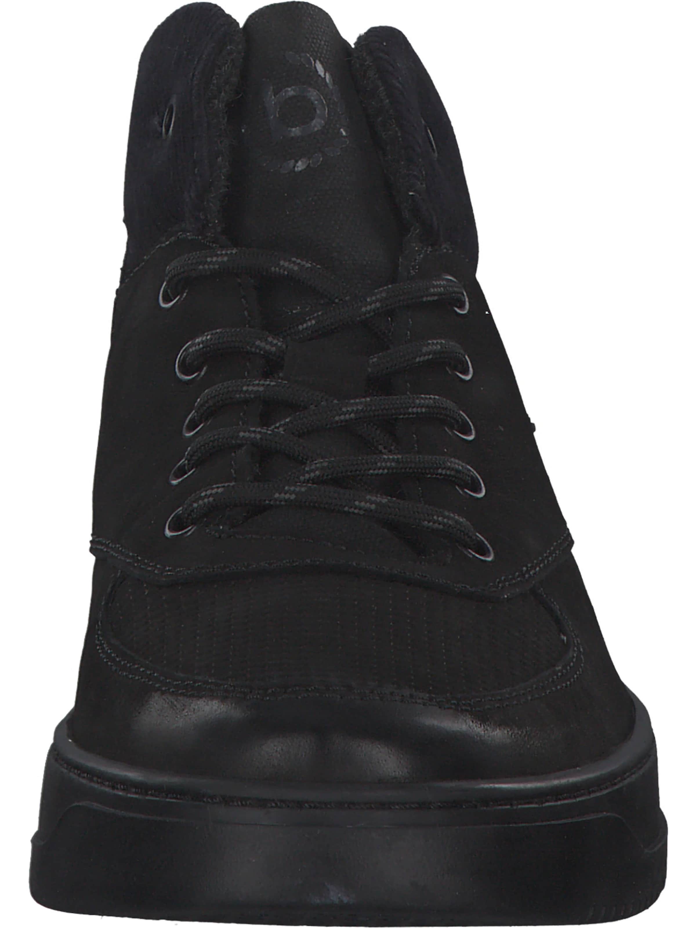 bugatti Schnürboots 'Humus A9H31' in Schwarz