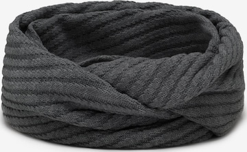Écharpe tube '7017S' Vivisence en gris : devant