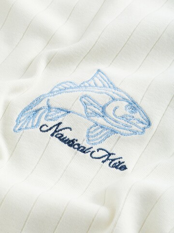 Next Shirt 'Ringer' in White