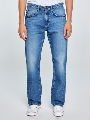Loosefit Jean ' BRANDON ' BIG STAR en bleu : devant