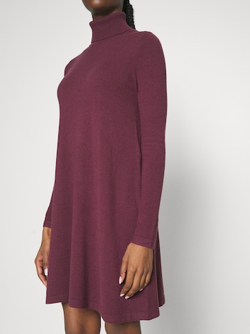 purpurinė VERO MODA Megzta suknelė 'VMHappiness'