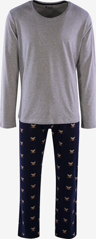 Happy Shorts Long Pajamas ' Cozy Christmas ' in Mixed colors: front