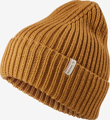 VAUDE Athletic Hat in Brown: front