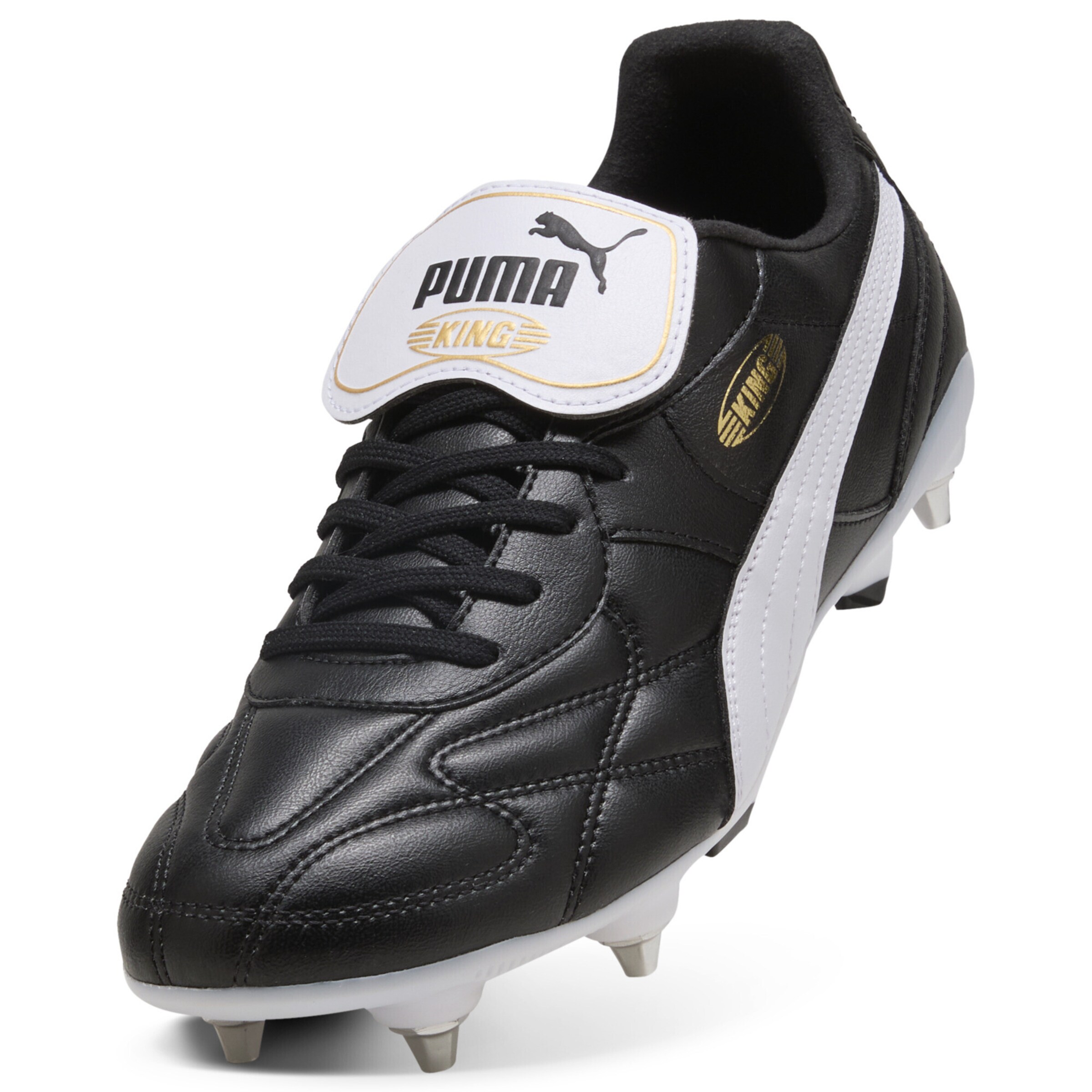 PUMA Fußballschuhe 'King Top MxSG' in Schwarz